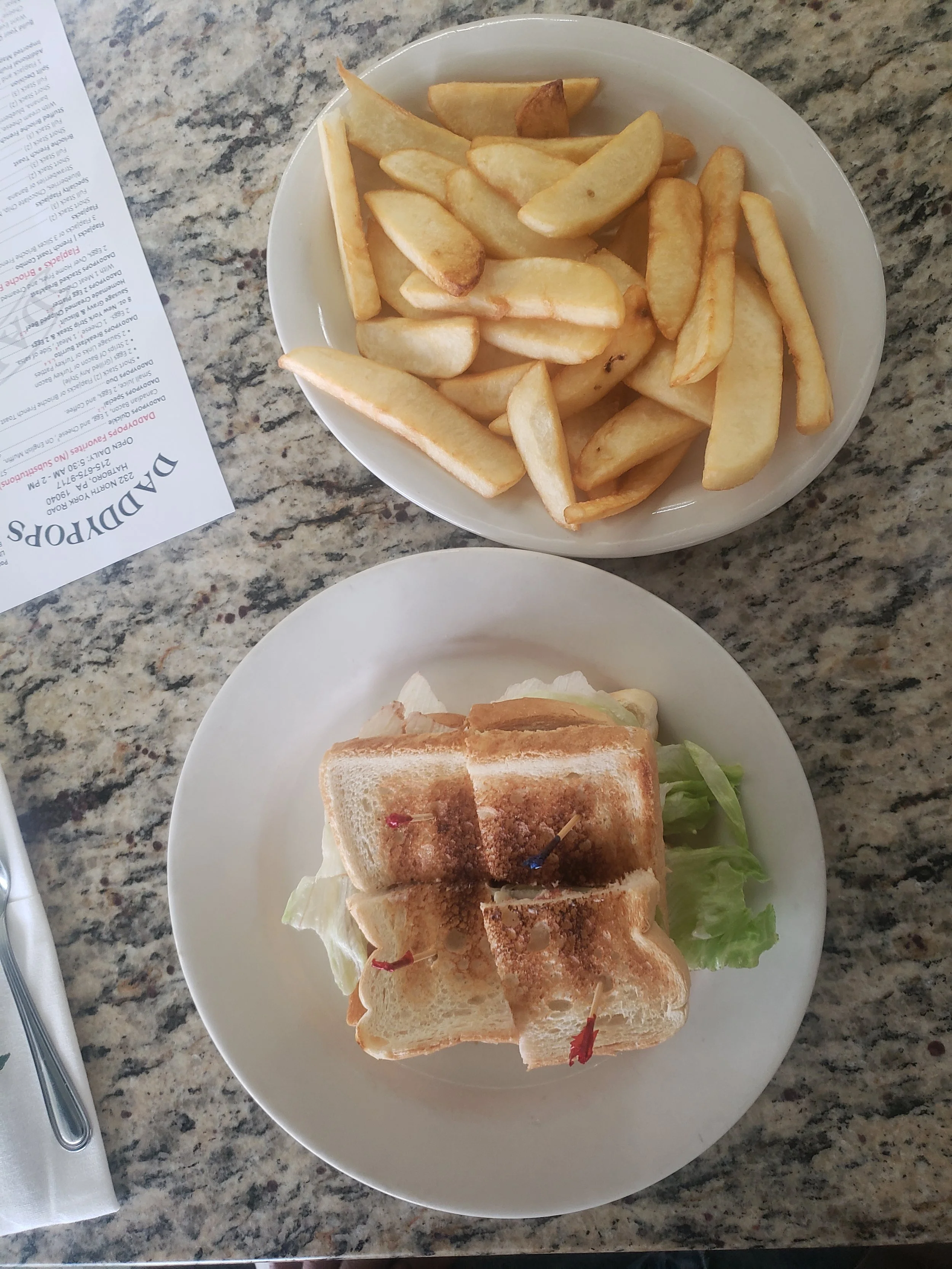 Hot Fresh Turkey Sandwich