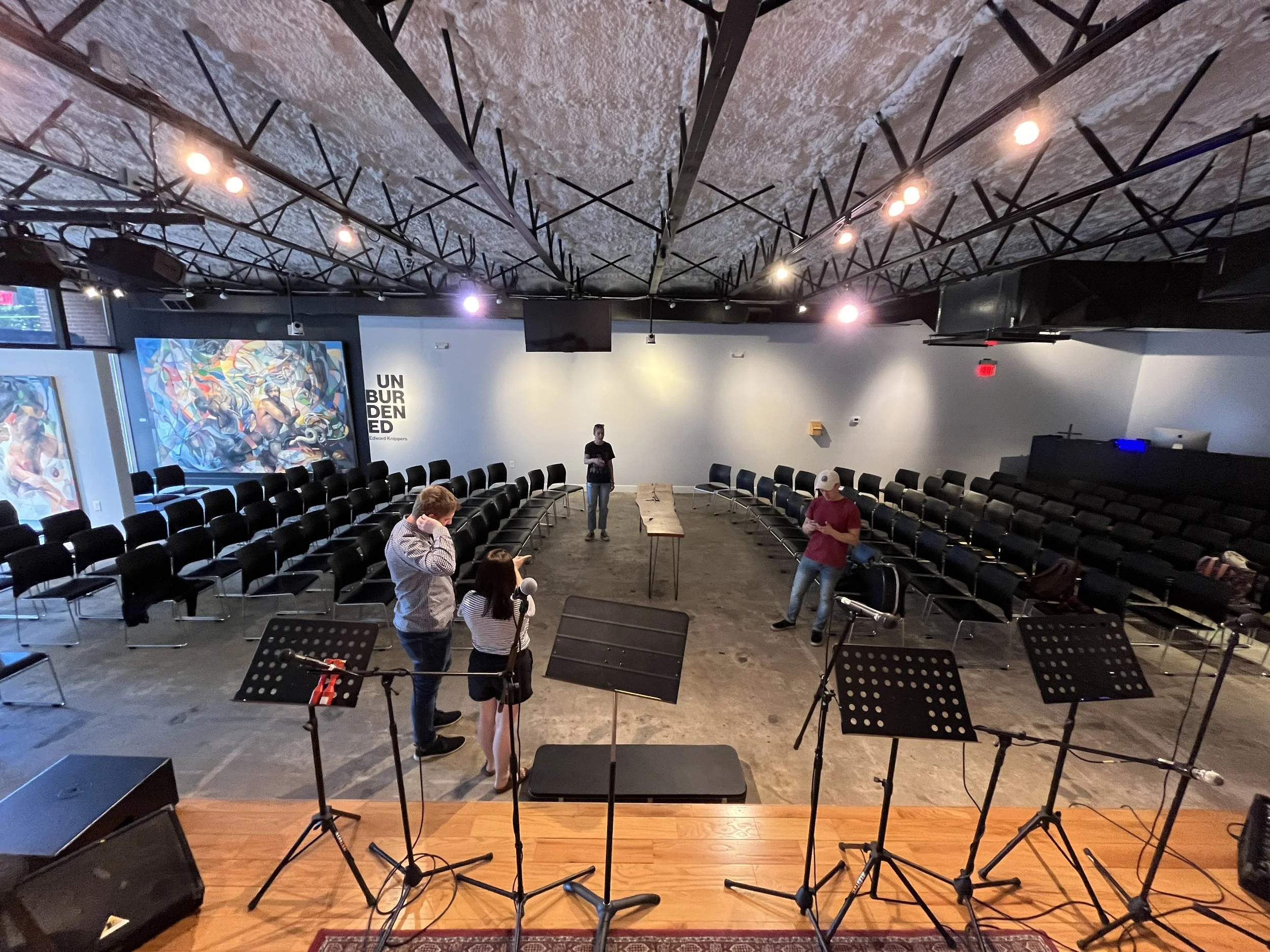 THE SPACE ALSO NEEDED TRANSFORMATION TO EMBODY THE CONCEPT