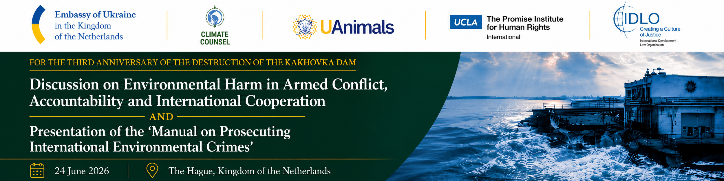 Discussion on Environemental Harm in Armed Conflict, Accountability and International Cooperation adn Presentation of the Manual on Prosecuting Environmental Crimes