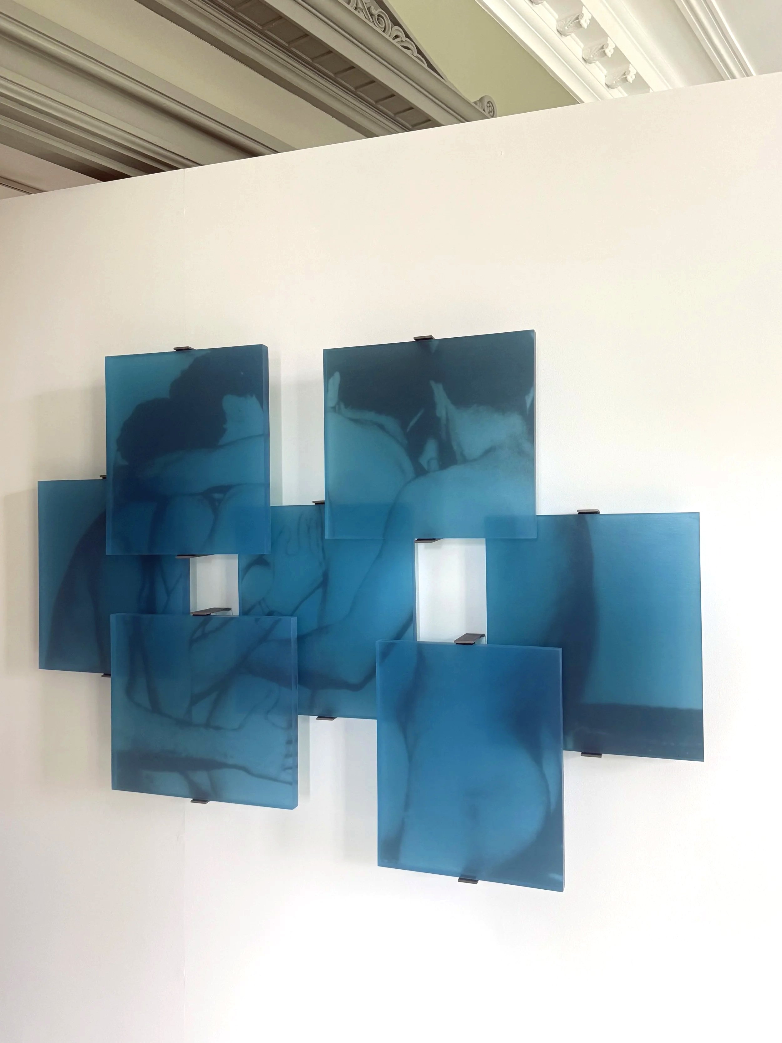 Photo from the exhibition Glitra at Møstings hus, Frederiksberg, 2026.