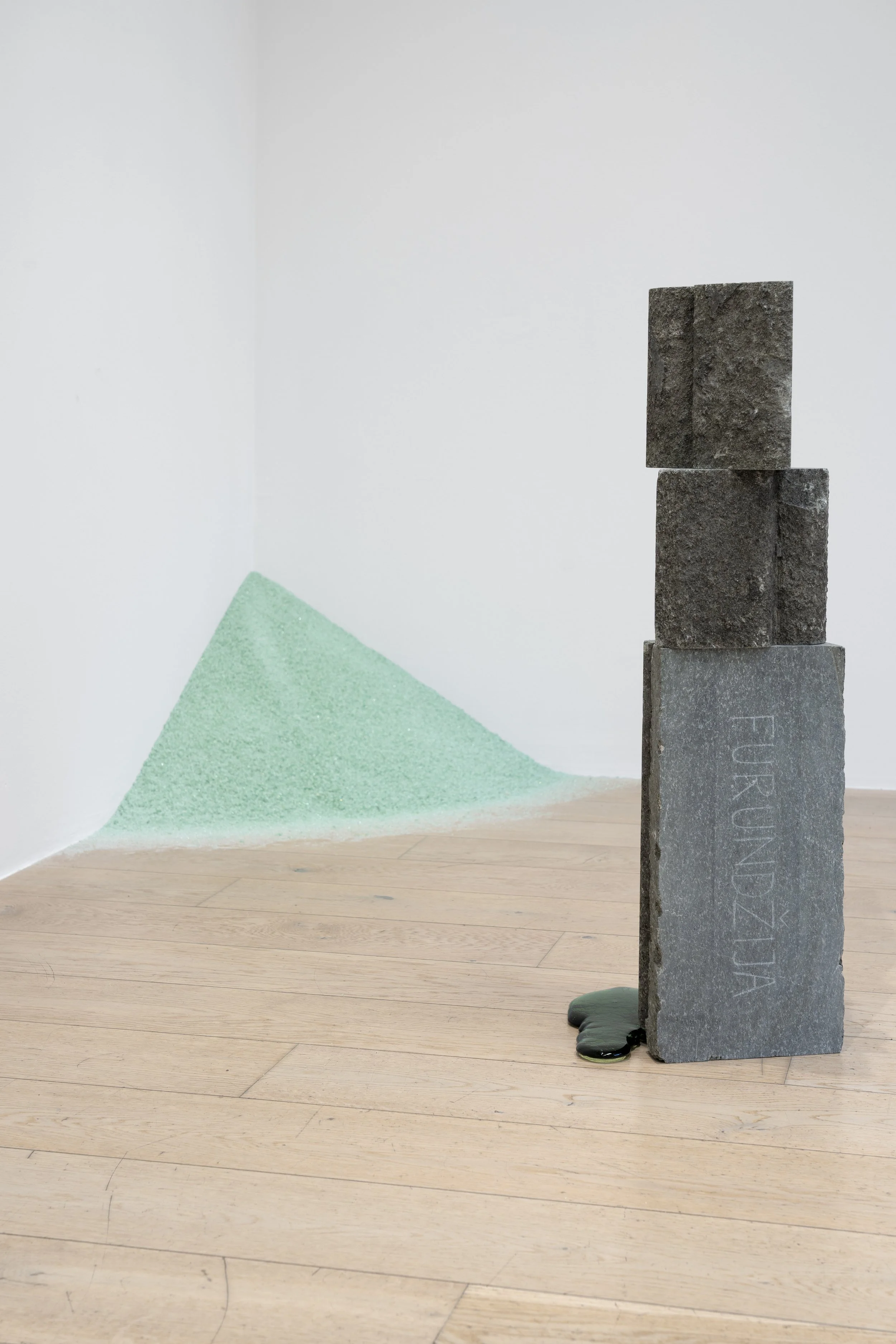 Photo: Jon Gorospe, from the exhibition Laurensius Celvi anus Petri at Skog art space, Oslo, 2026.