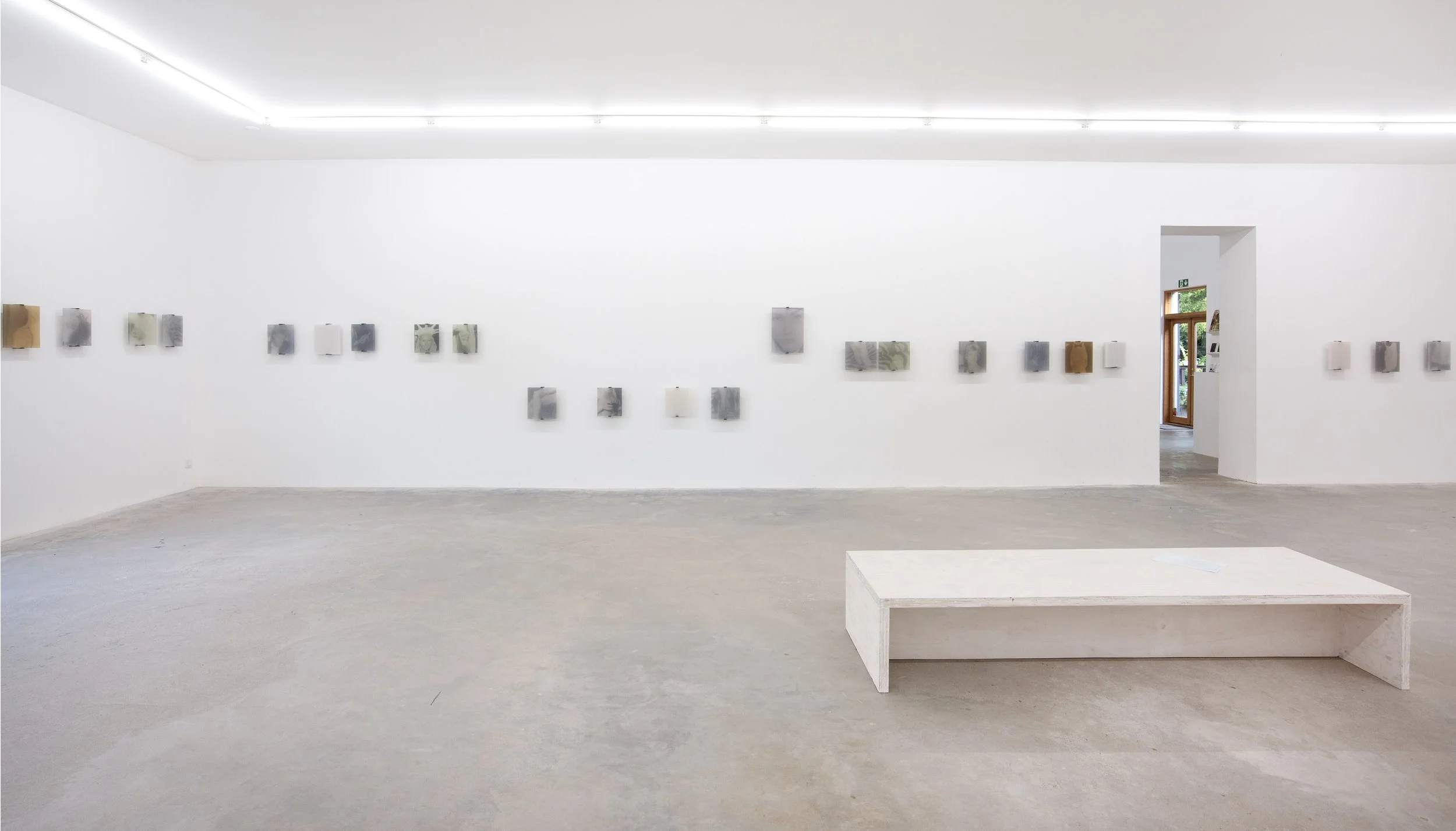 Photo by Galleri Arnstedt, from the exhibition Morning Haze at the gallery in Båstad, Sweden, 2025.