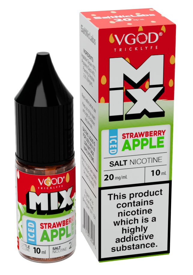 VGOD MIX Iced Strawberry Apple SaltNic