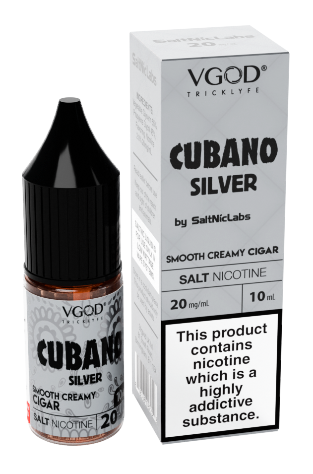 VGOD ELiquid Cubano Silver SaltNic
