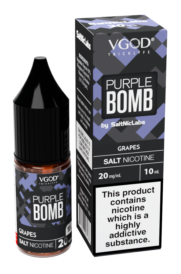 VGOD ELiquid Purple Bomb SaltNic