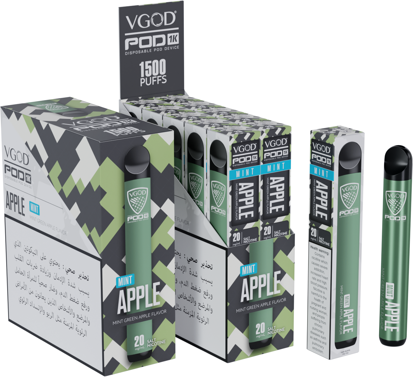 POD 1K Mint Apple