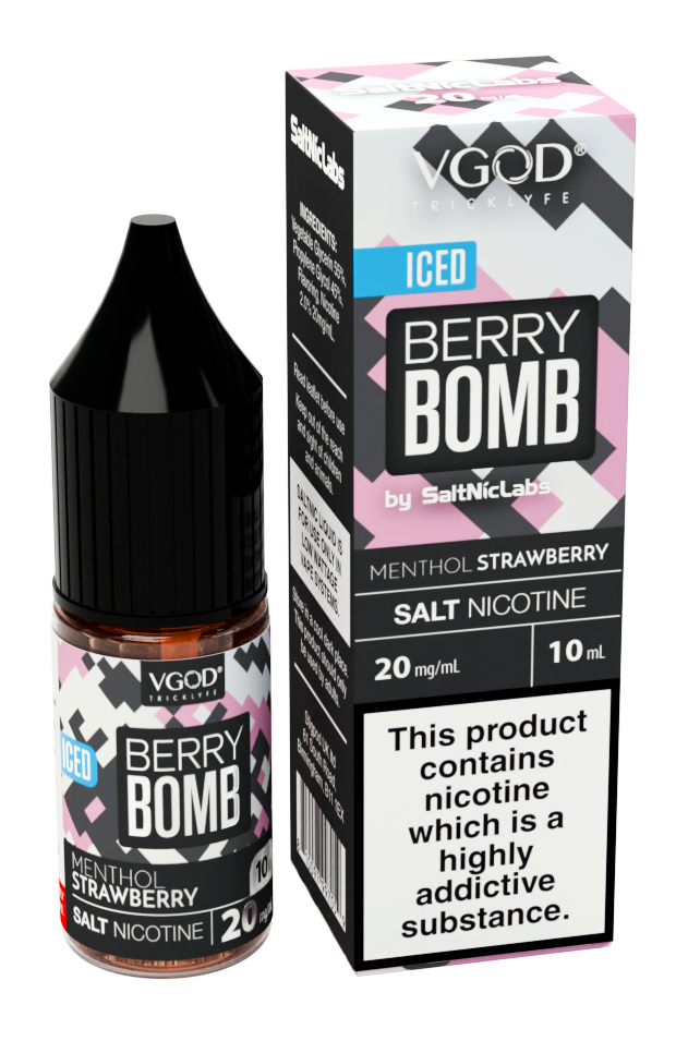 VGOD ELiquid ICED Berry Bomb SaltNic
