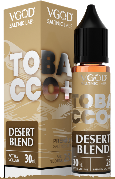 VGOD ELiquid Tobacco Plus Desert Blend SaltNic