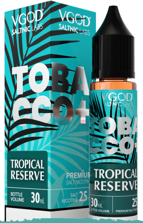 VGOD ELiquid Tobacco Plus Tropical Reserve SaltNic