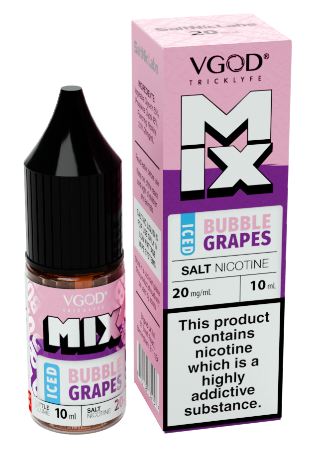 VGOD Mix Iced Bubble Grapes SaltNic