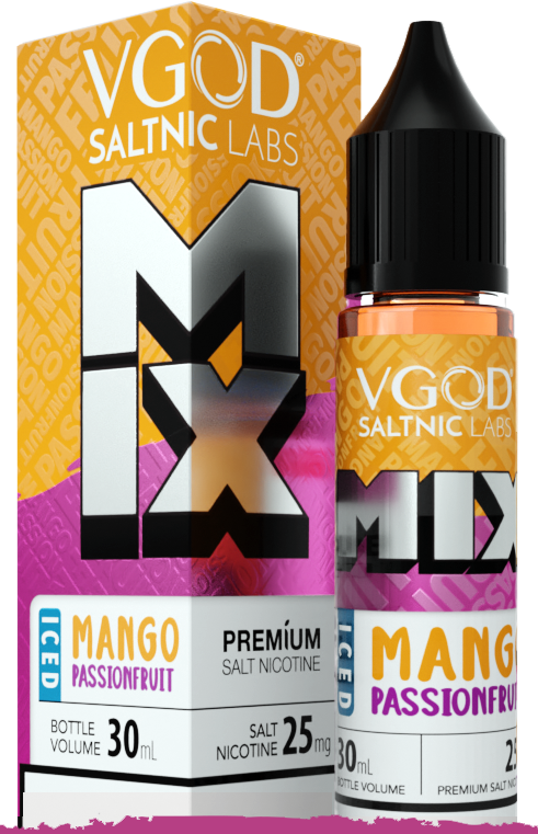VGOD ELiquid ICED Mango Passionfruit MIX SaltNic