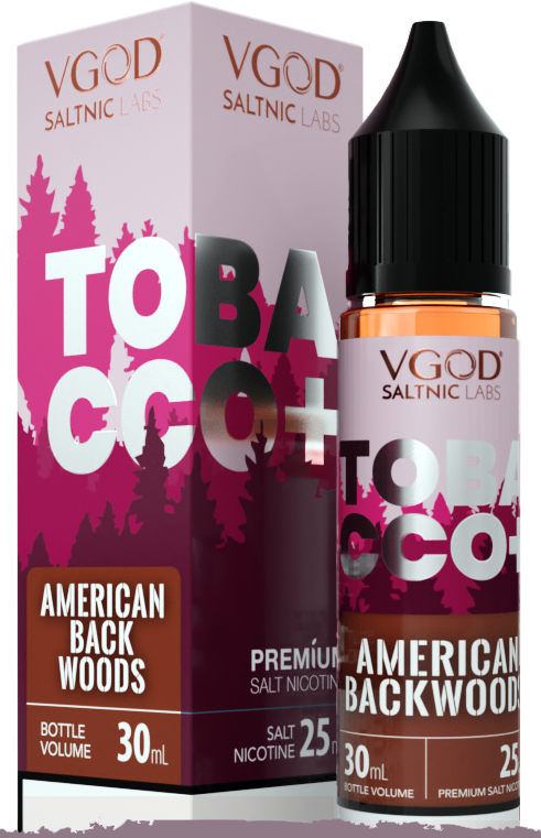 VGOD ELiquid Tobacco Plus American Backwoods SaltNic
