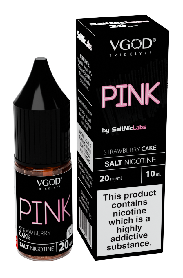 VGOD ELiquid Pink Cakes SaltNic