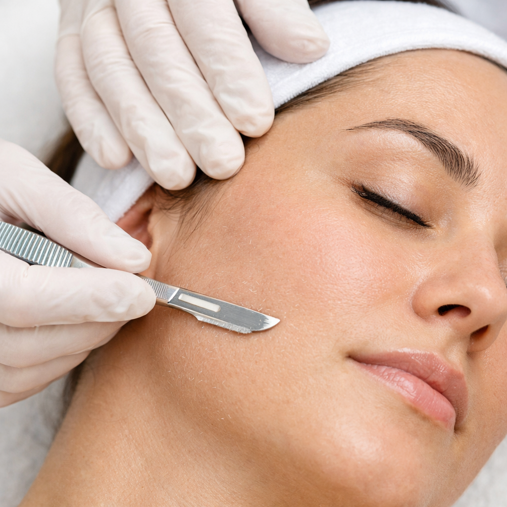 Unlock Radiant Skin: The Benefits of Dermaplaning —                             Professional vs. At-Home Kits