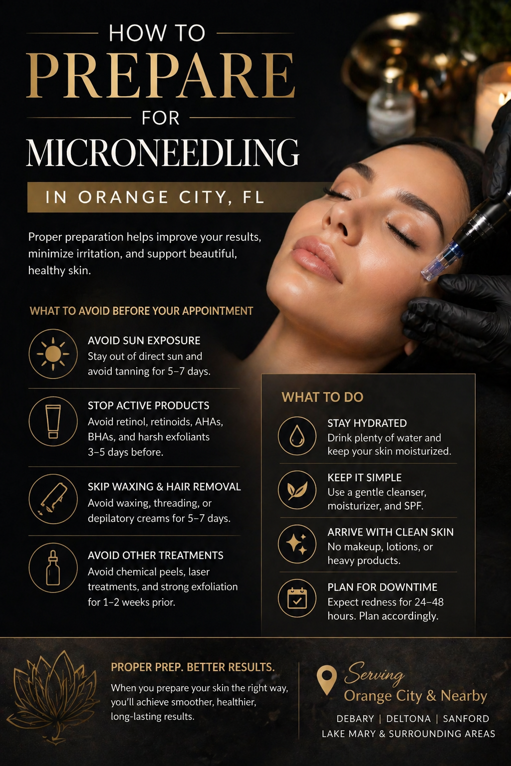 How to Prepare for Microneedling in Orange City, FL