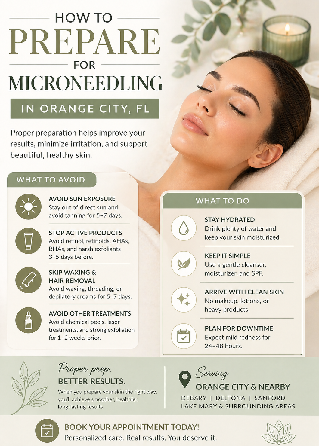 How to Prepare for Microneedling in Orange City, FL (Before &amp; After Tips)