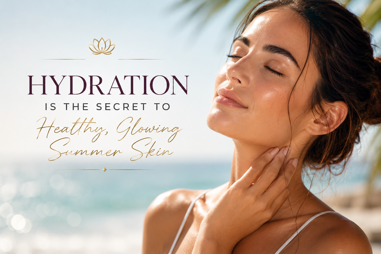 Why Hydration Is the Secret to Healthy, Glowing Summer Skin