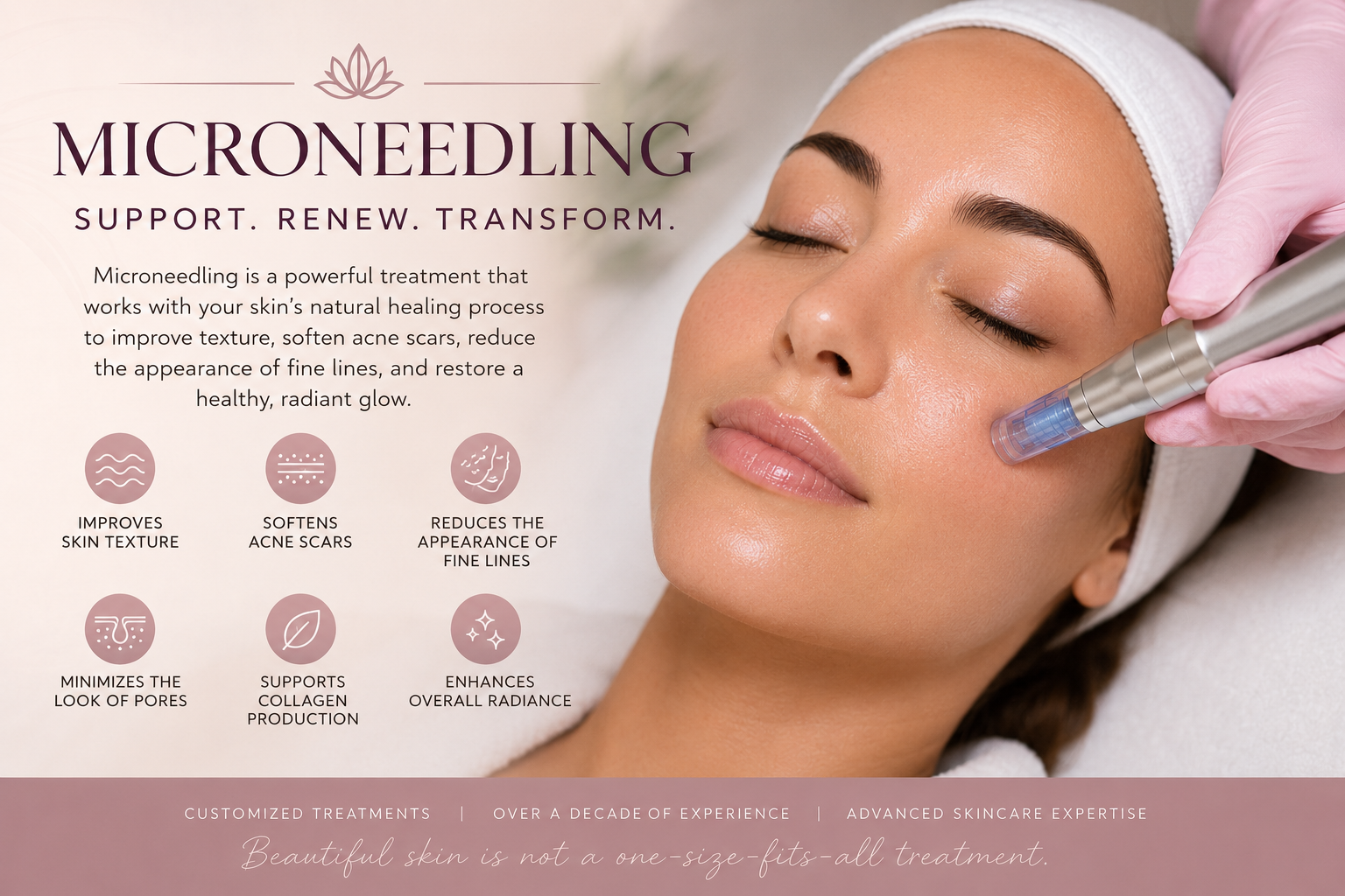 Microneedling for Healthy Aging, Acne Scars &amp; Glowing Skin: Why Experience Matters