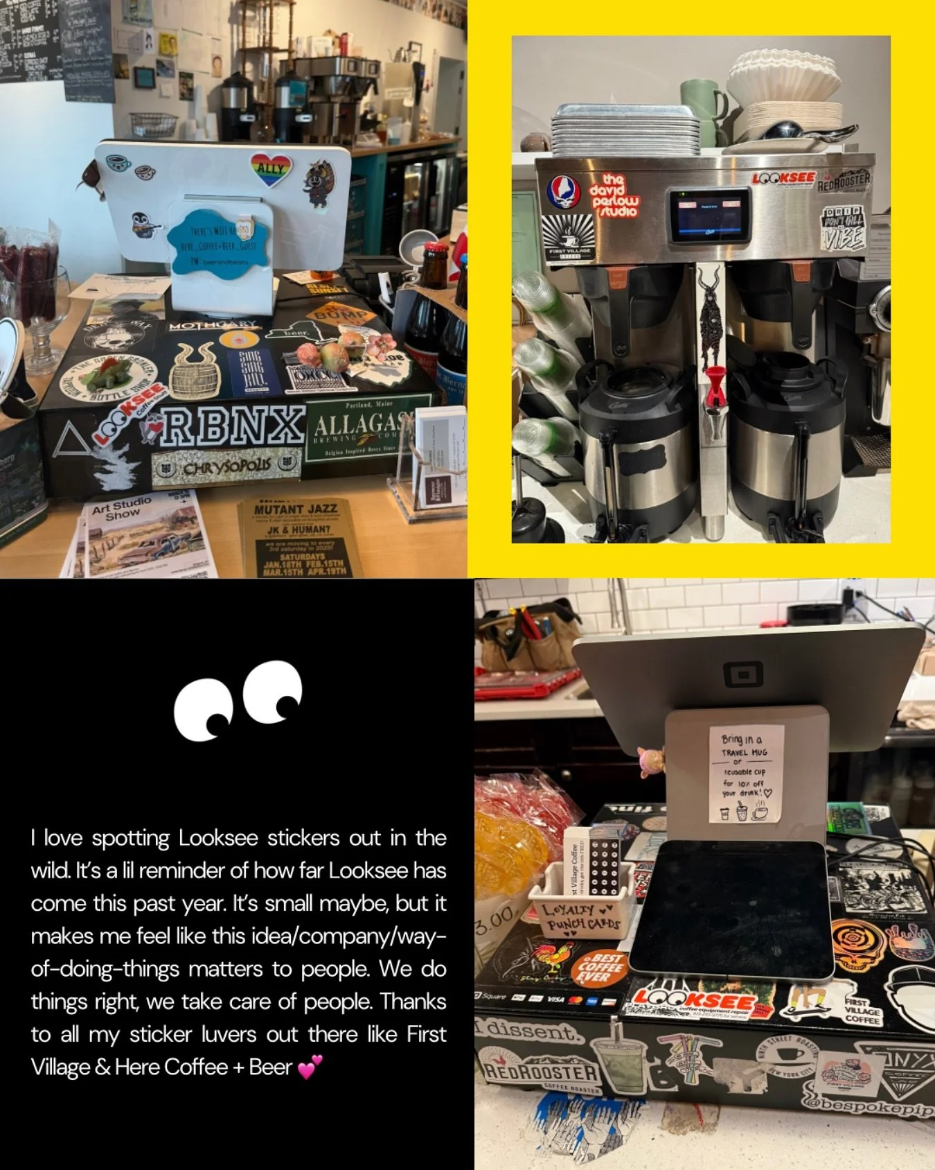 I didn&rsquo;t intend for this to be anniversary post, but I realized while making it that @lookseecoffeestuff turns 1 in a week-ish 👀 

Guess I&rsquo;ll be making a bday reel soon lol. But for now, I&rsquo;m just feeling very grateful to everyone o