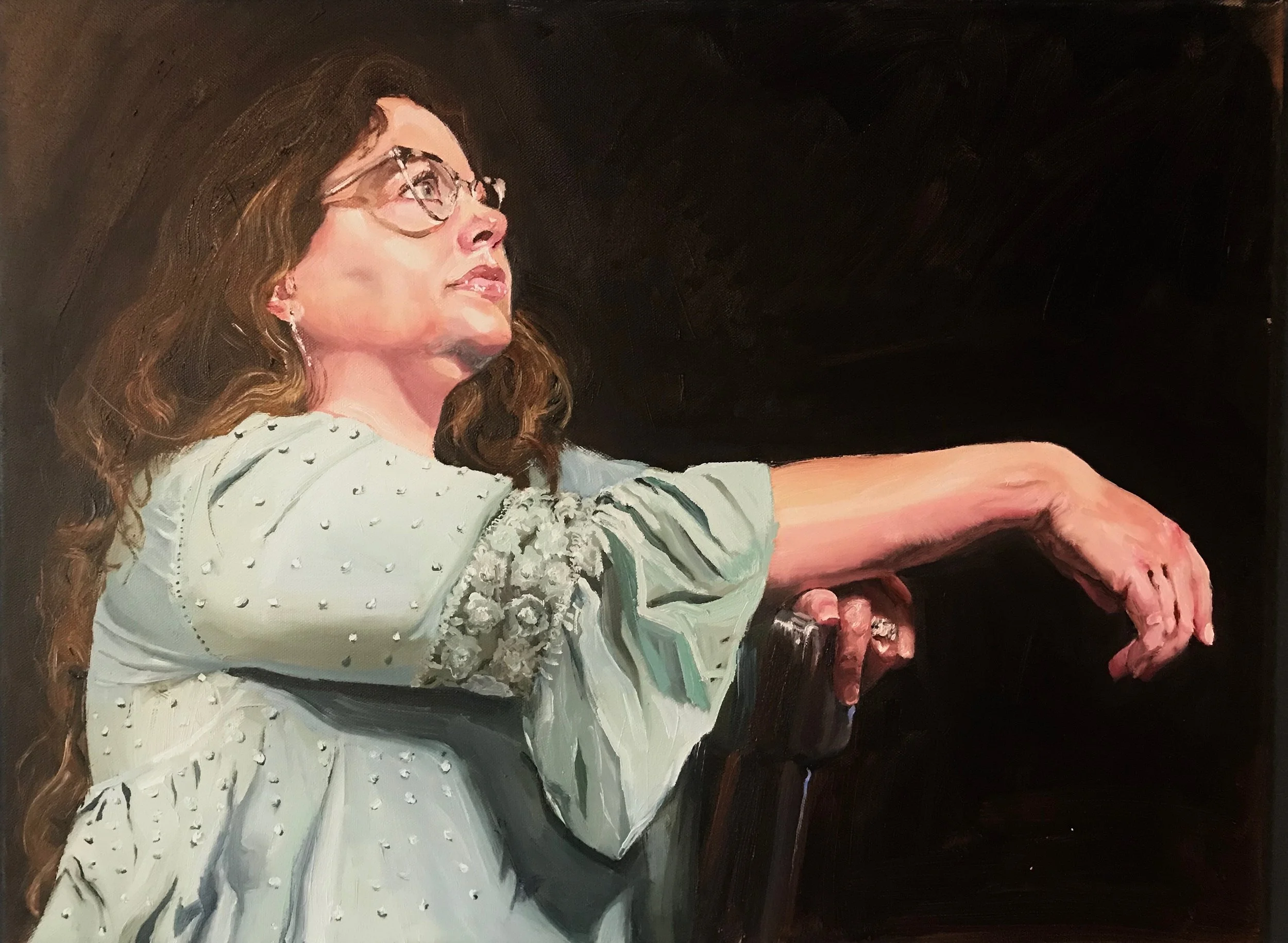 Jessa
36"x24", oil on canvas