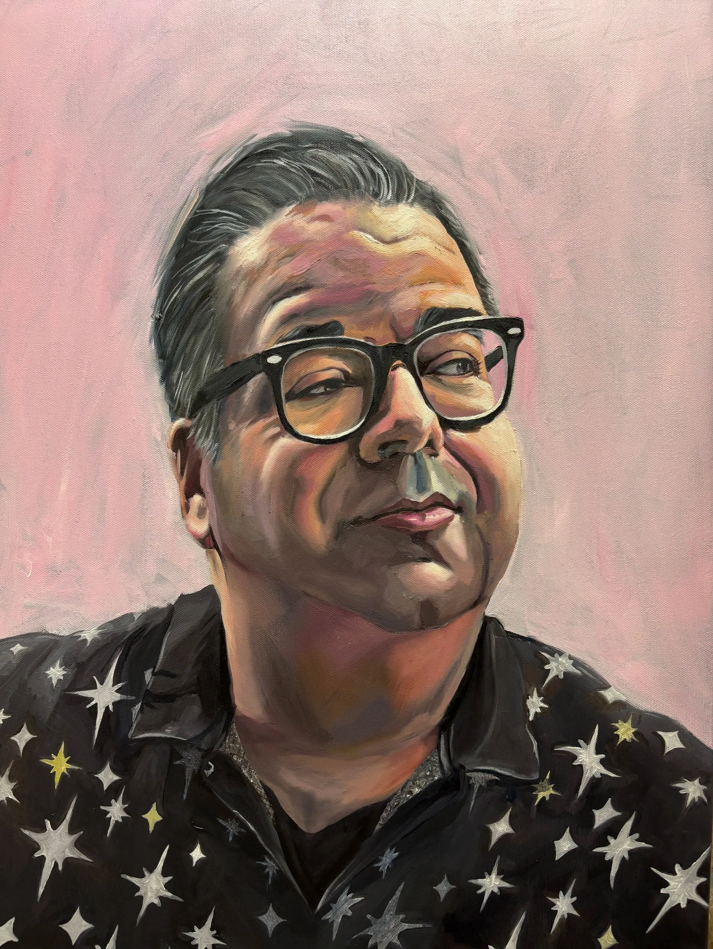 Chad 
24"x36", oil on canvas
