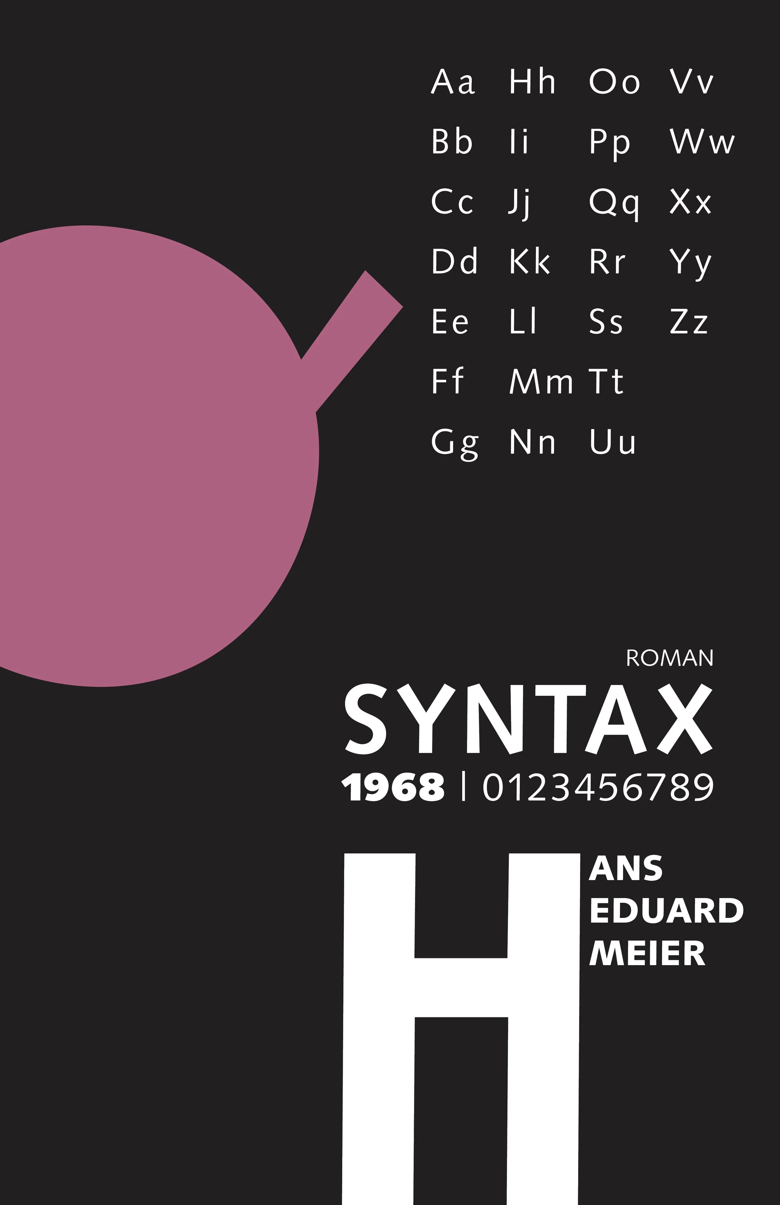 Syntax, Specimen Broadside