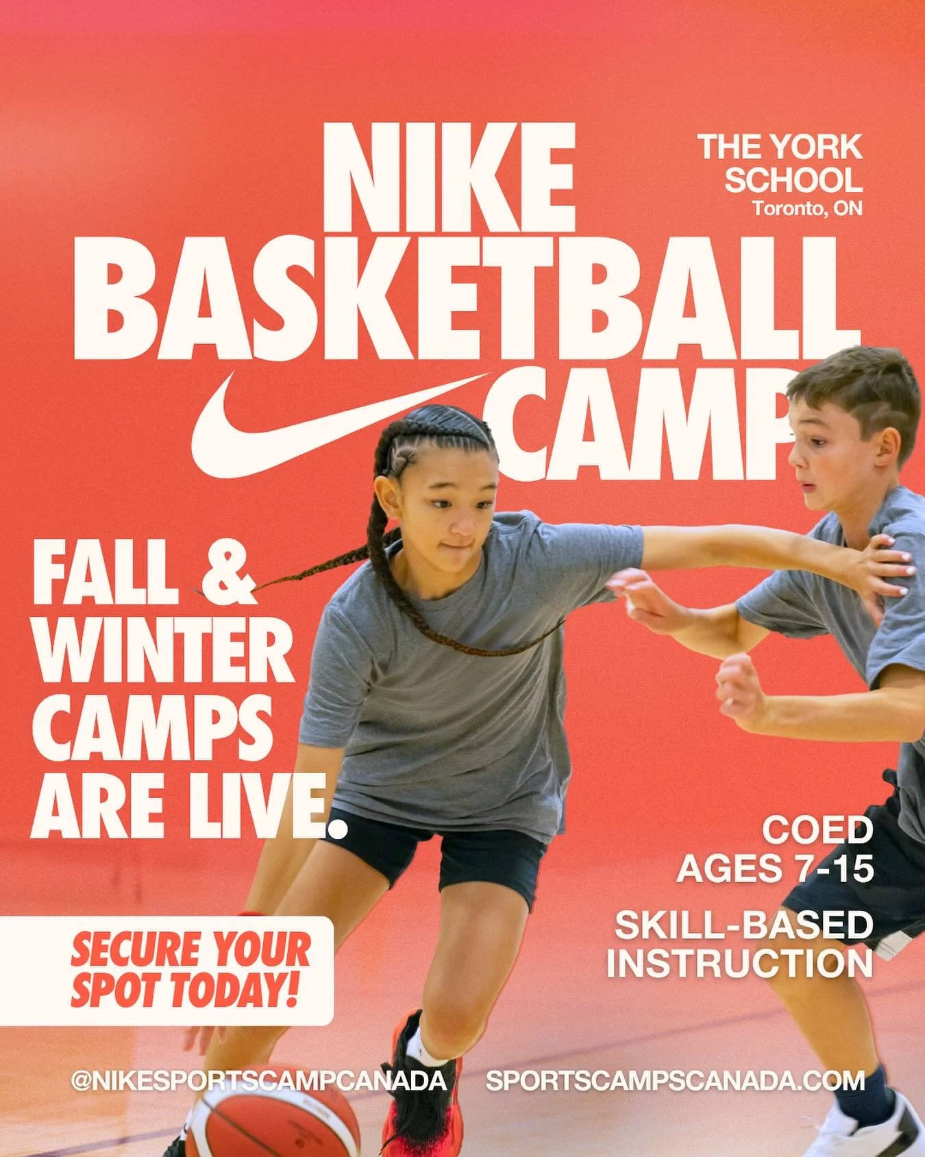 Planning for your winter holidays? Why not join us on the court?

Registration is now open for our Winter Camp, running December 29th to January 2nd (including January 1st). Full- and half-day options are available! Get all the details and sign up at