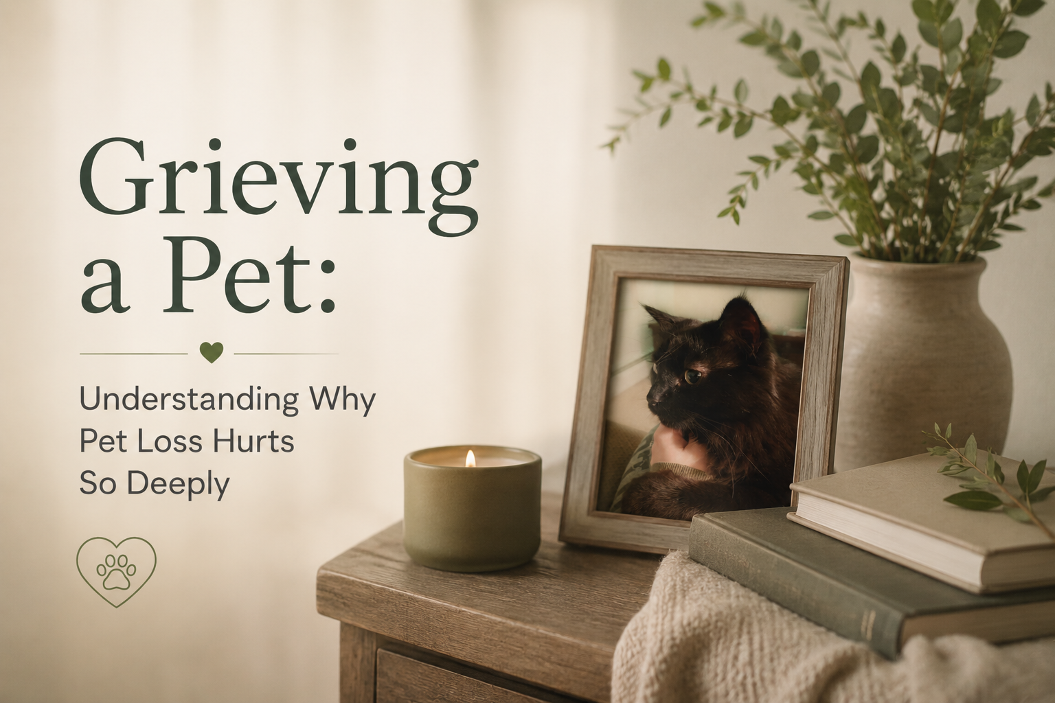 Grieving a Pet: Understanding Why Pet Loss Hurts So Deeply
