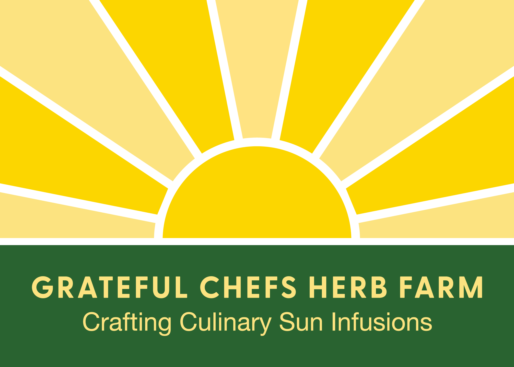 Grateful Chefs Herb Farm Rebranding