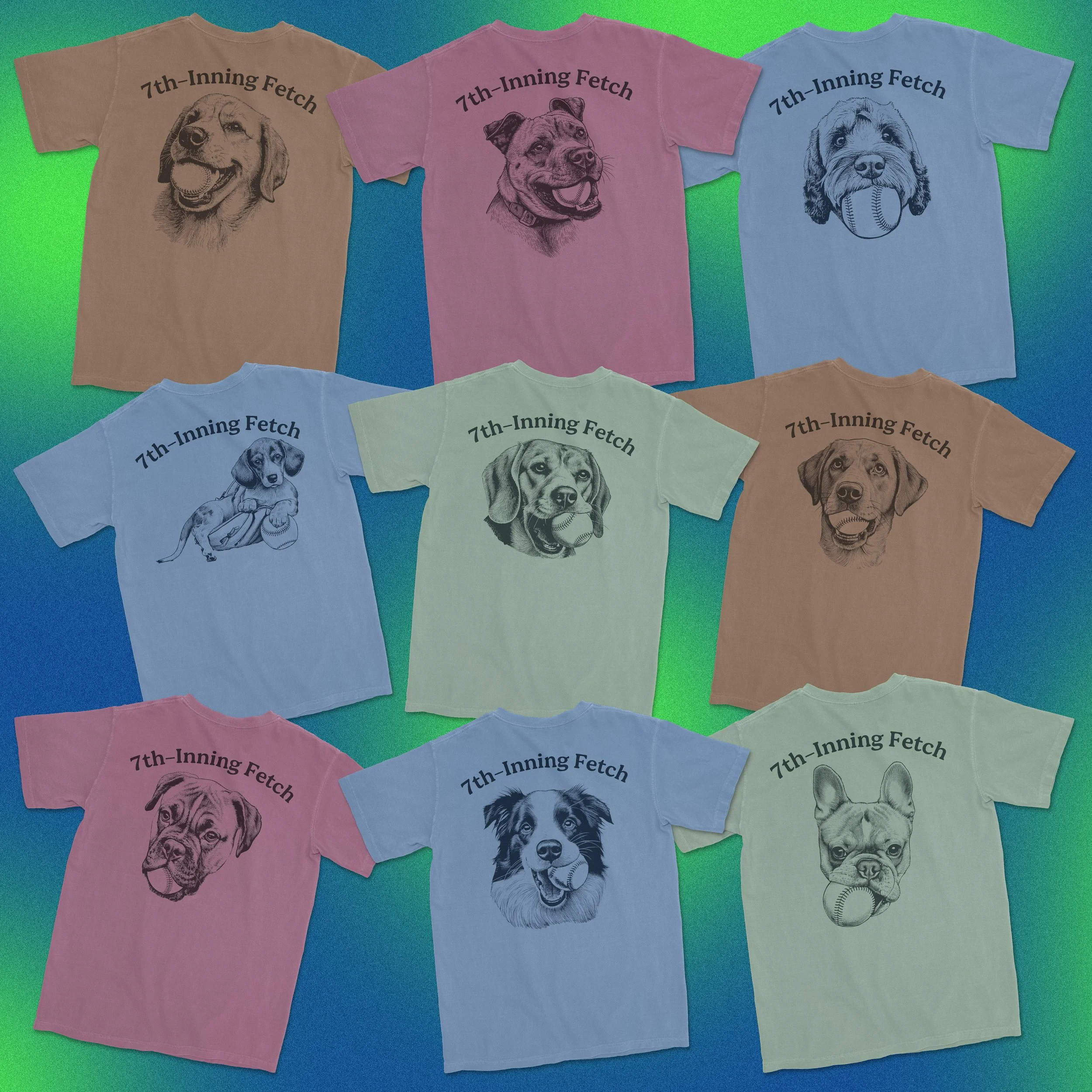 7th-Inning Fetch T-Shirt Collection