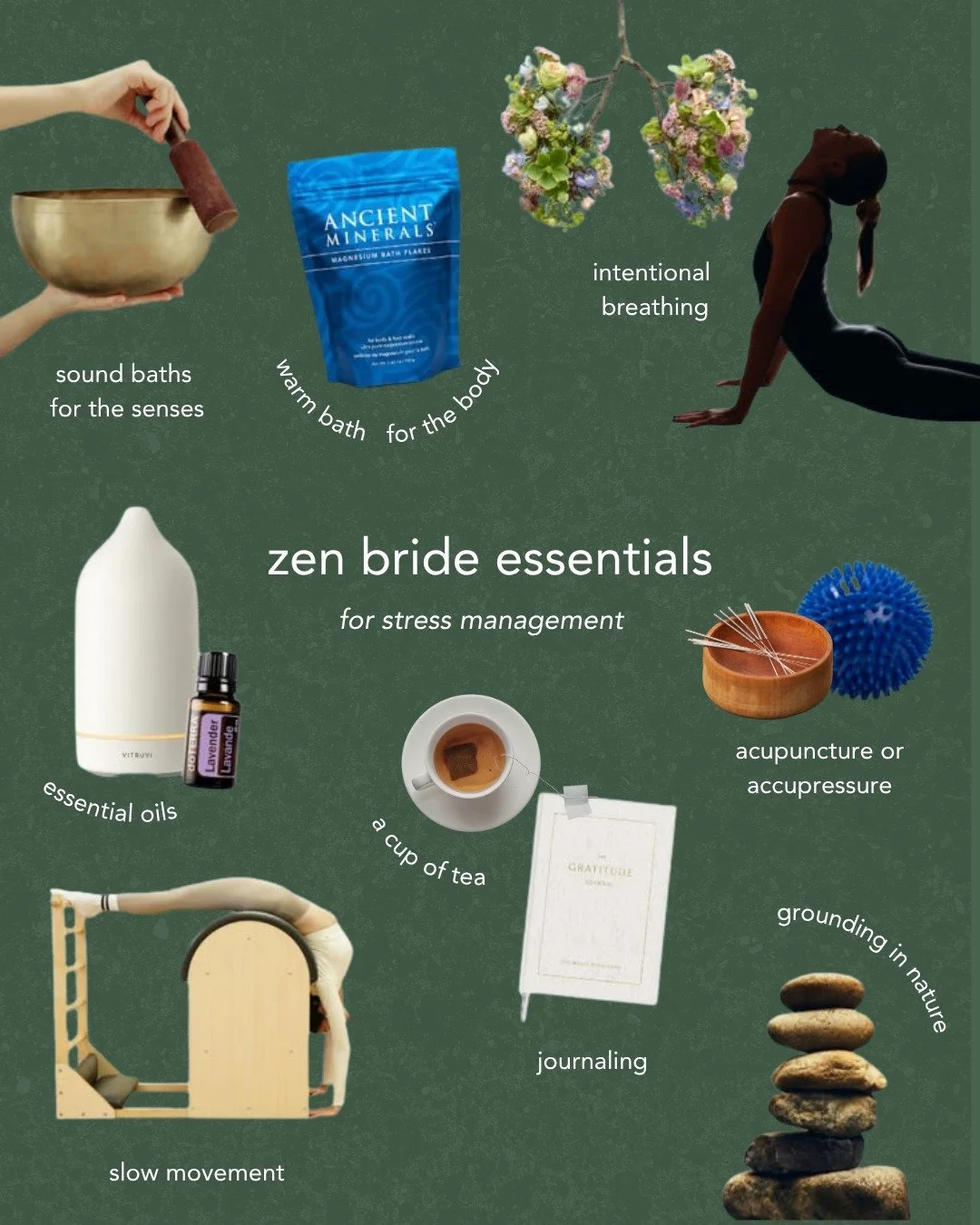 Planning a wedding&hellip; but make it zen ✨

Because between the seating charts, timelines, and &ldquo;did we confirm the florist?&rdquo; moments&hellip; your nervous system deserves a little love too.

Your Zen Bride essentials starter pack:
&ndash