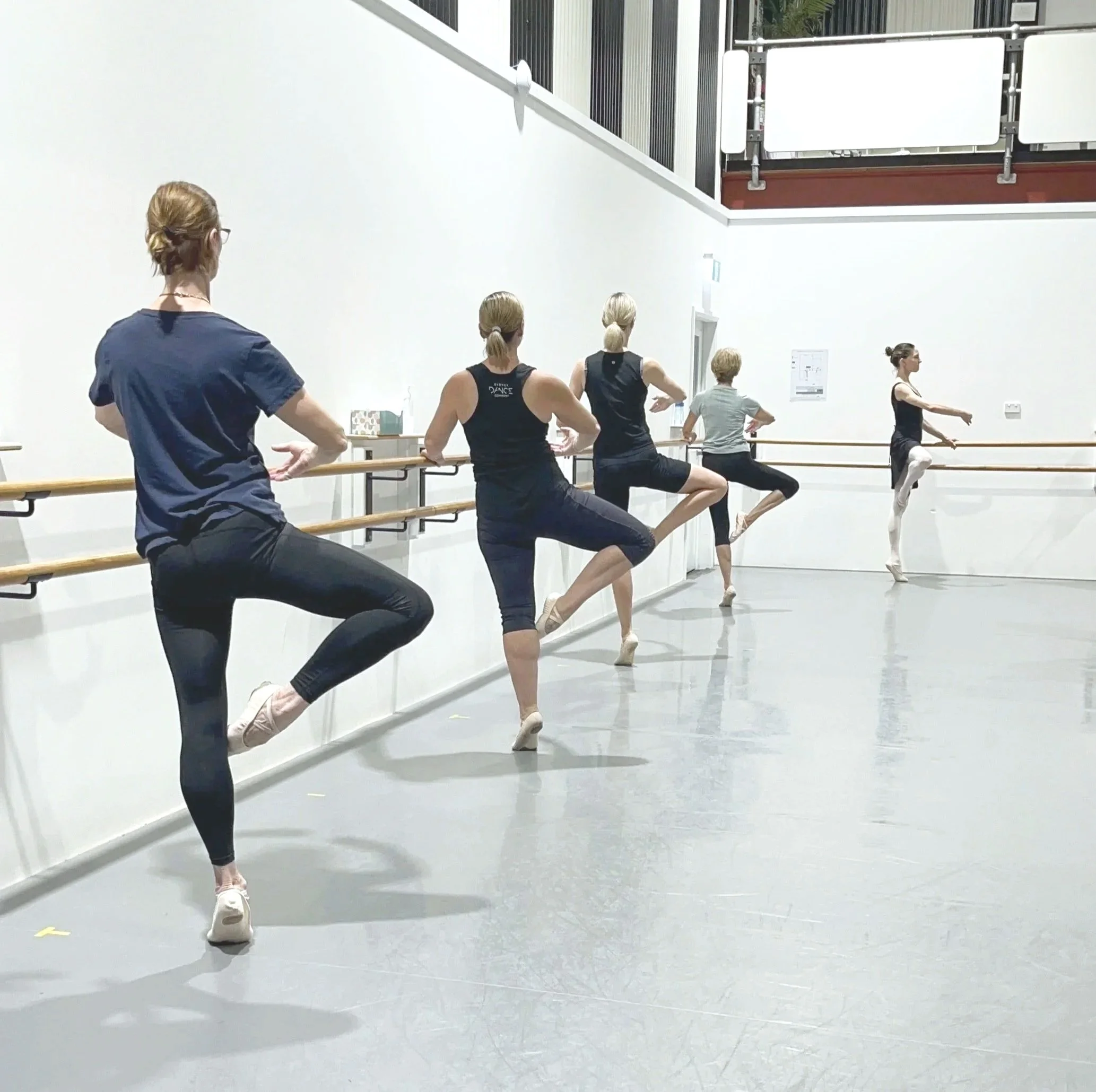 Adult Dance Classes - ballet, pointe and pilates