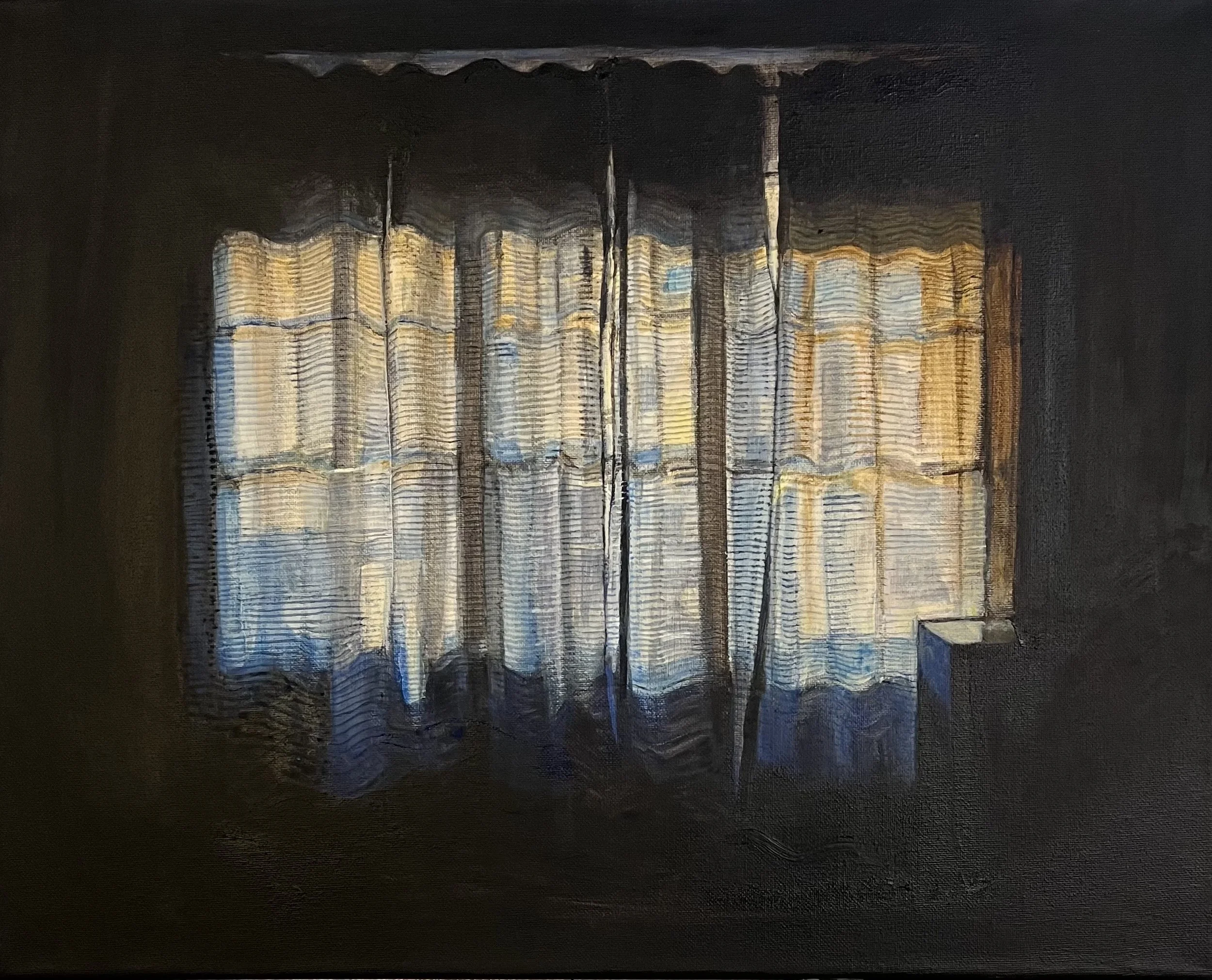 Home at Dawn · Dec. 2024 · 16 x 20 in. · Oil paint
