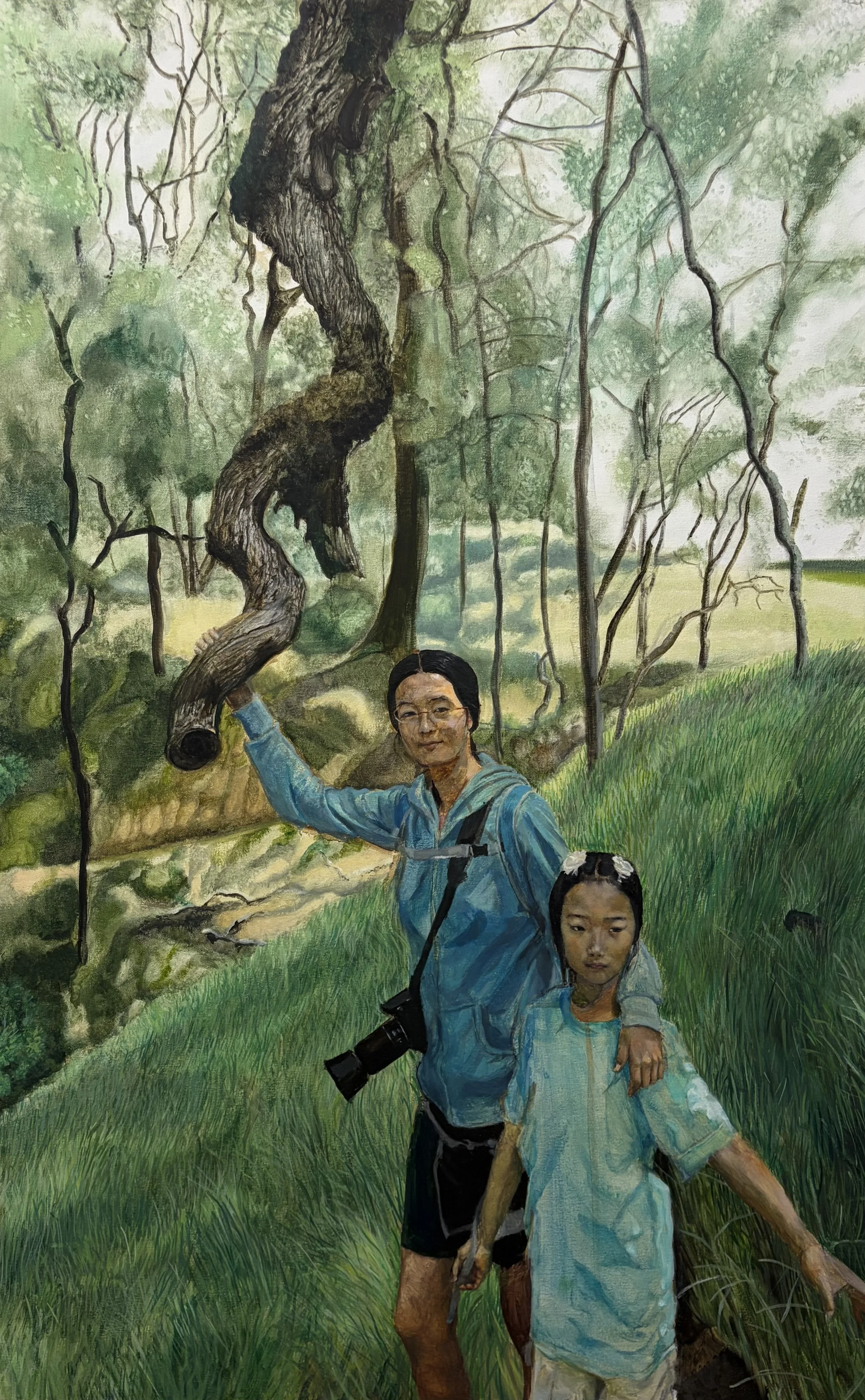 The Wanderers · Nov. 2024 · 30 x 40 in. · Oil painting