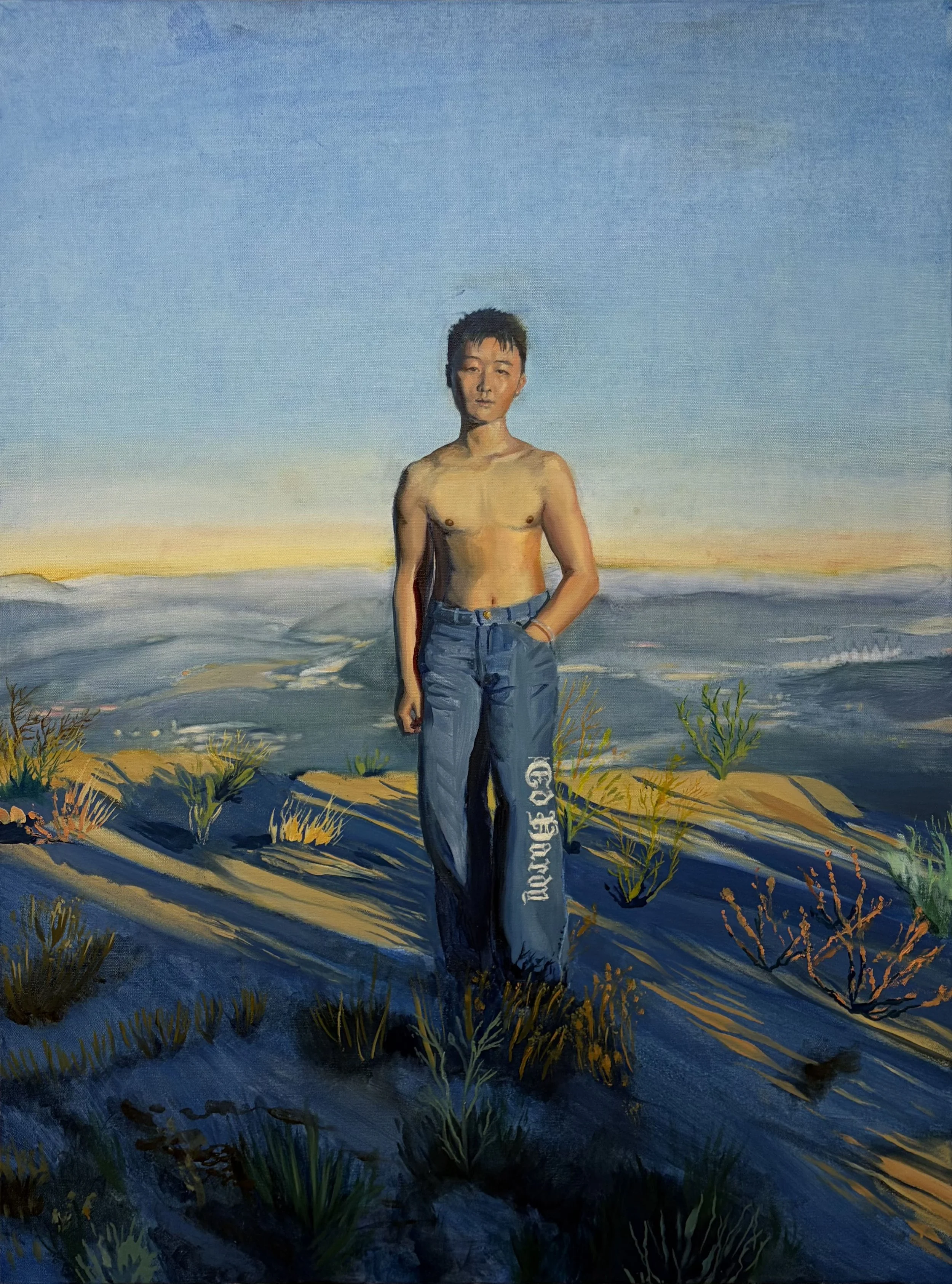 · Cela · Jan. 2026 · Oil painting · 30 x 40 in. · 