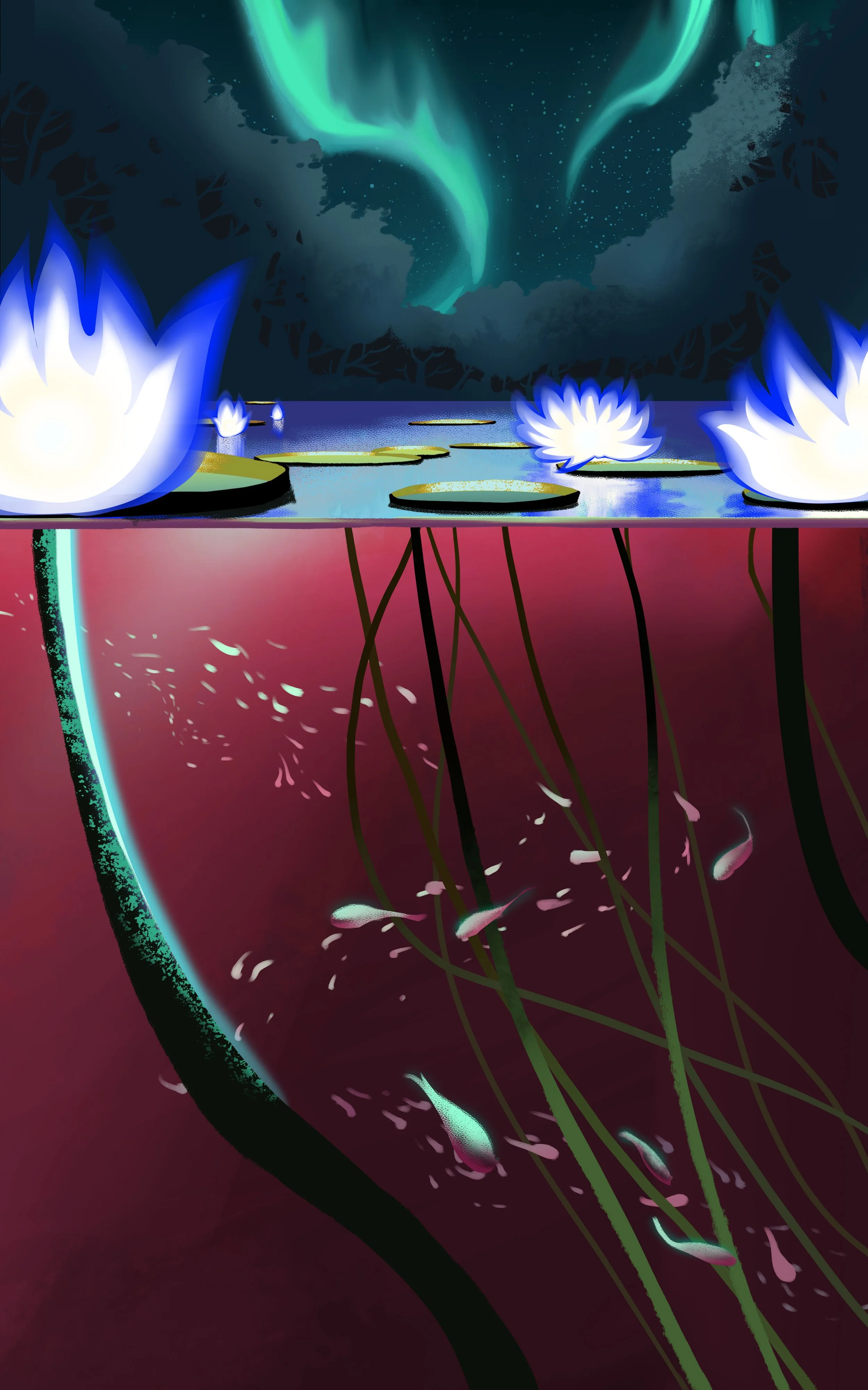 · Bloody Lake · Dec. 2025 · Photoshop ·
CLICK ON IMAGE FOR ANIMATION ·