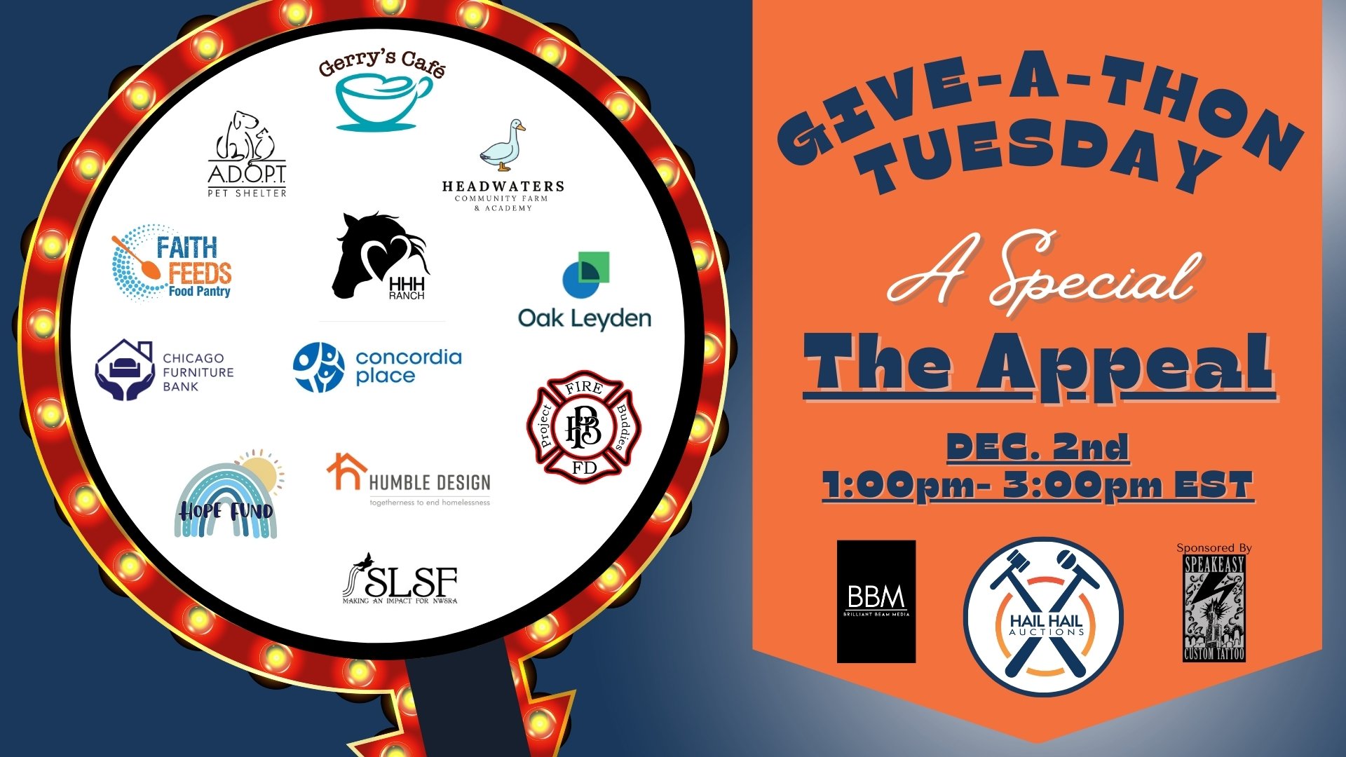 A Giving Tuesday "Stream-A-Thon:" Your Opportunity to Give Back!