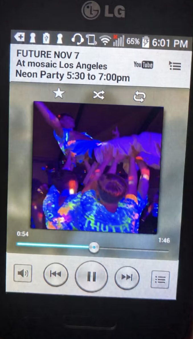 Mosaic Future Neon Party