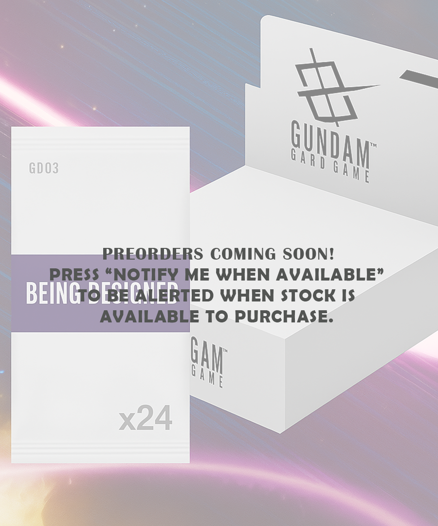 **Pre-Order** Gundam Card Game [GD04] Booster Display