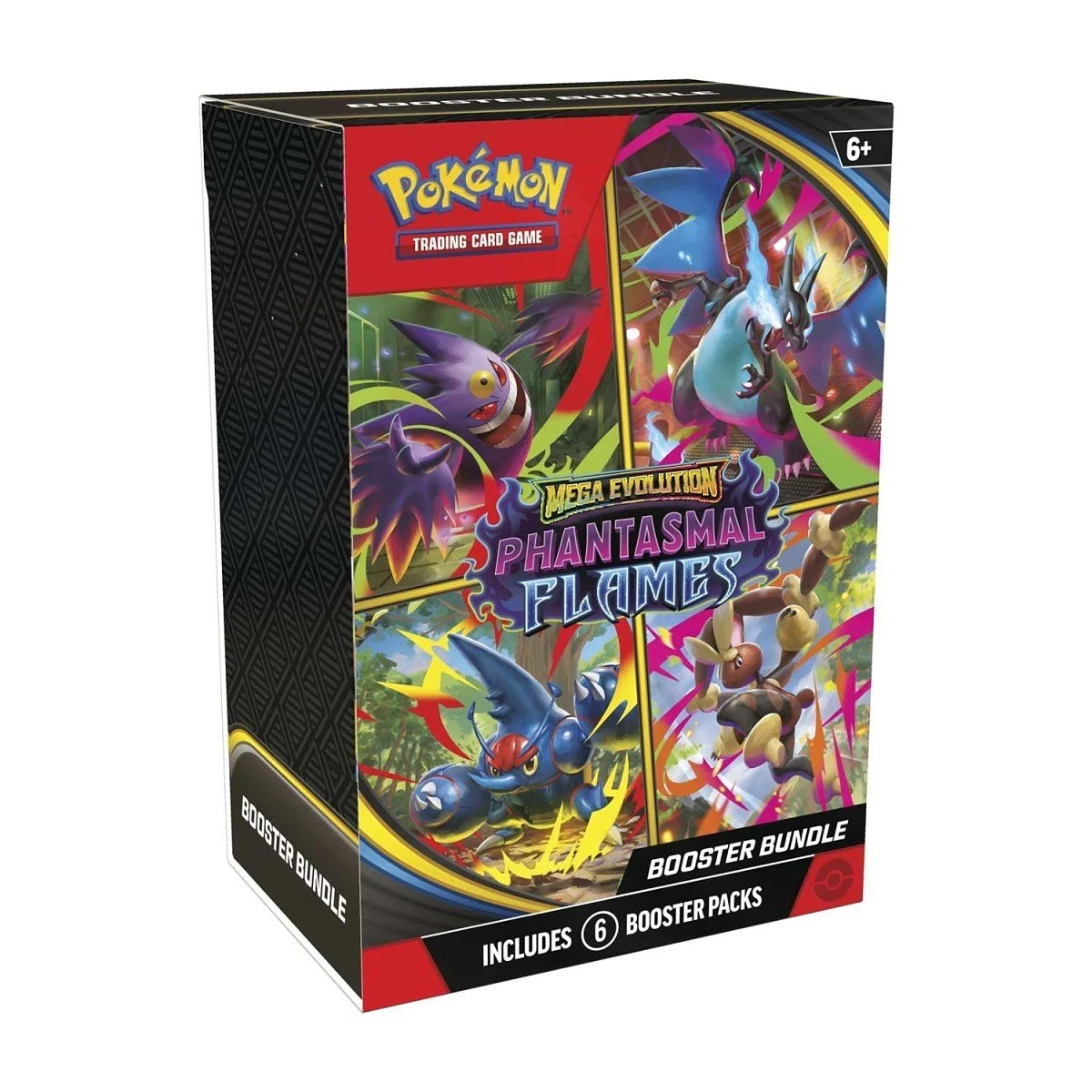 Pokémon TCG Mega Evolution-Phantasmal Flames Booster Bundle (6 Packs).jpg