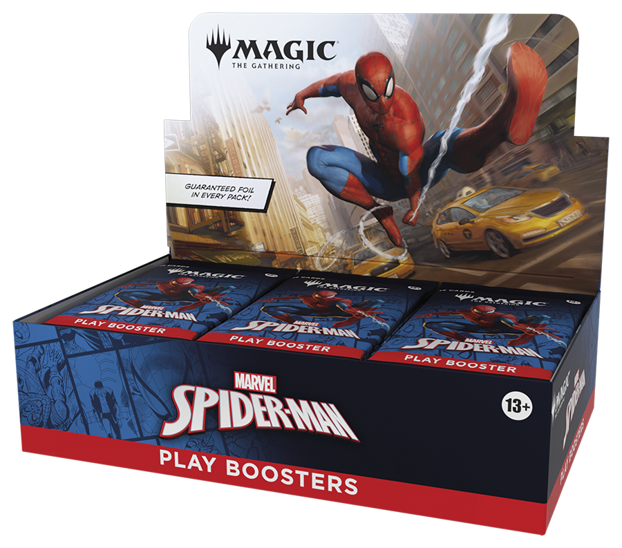Magic The Gathering Marvel's Spider-Man Play Display Box
