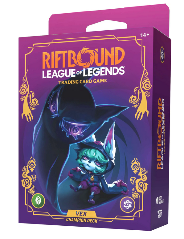 **Pre-Order** Riftbound - League of Legends TCG: Unleashed Champion Deck: Vex