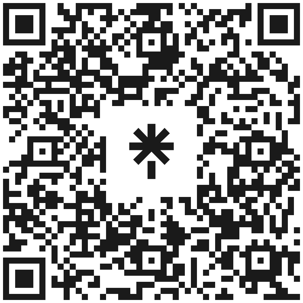 QR code that contains embedded information or a link.