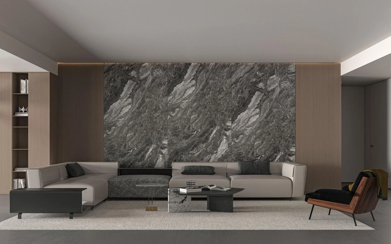GRANITE PVC - 2900 X 1220 X 3MM