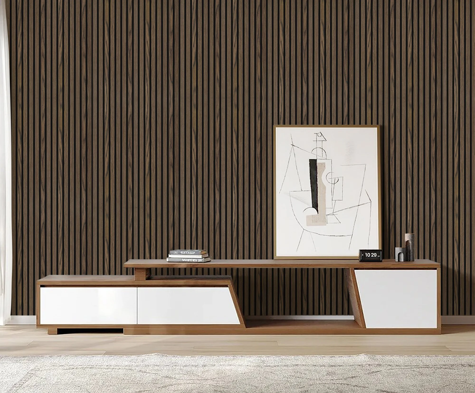 SMOKED WALNUT - 2700 OR 2400 X 600 X 20 MM