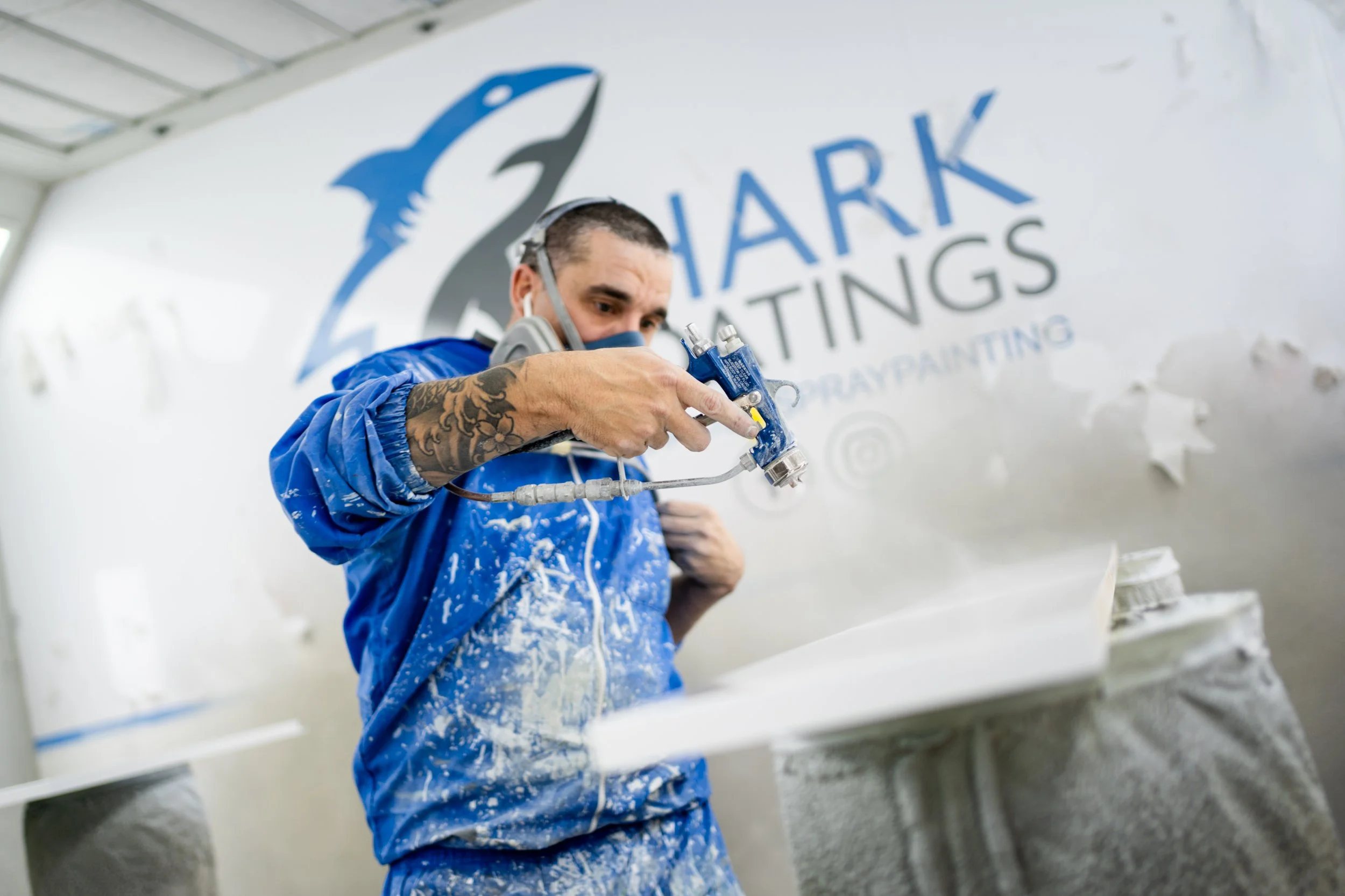 2pac polyurethane spray painting booth