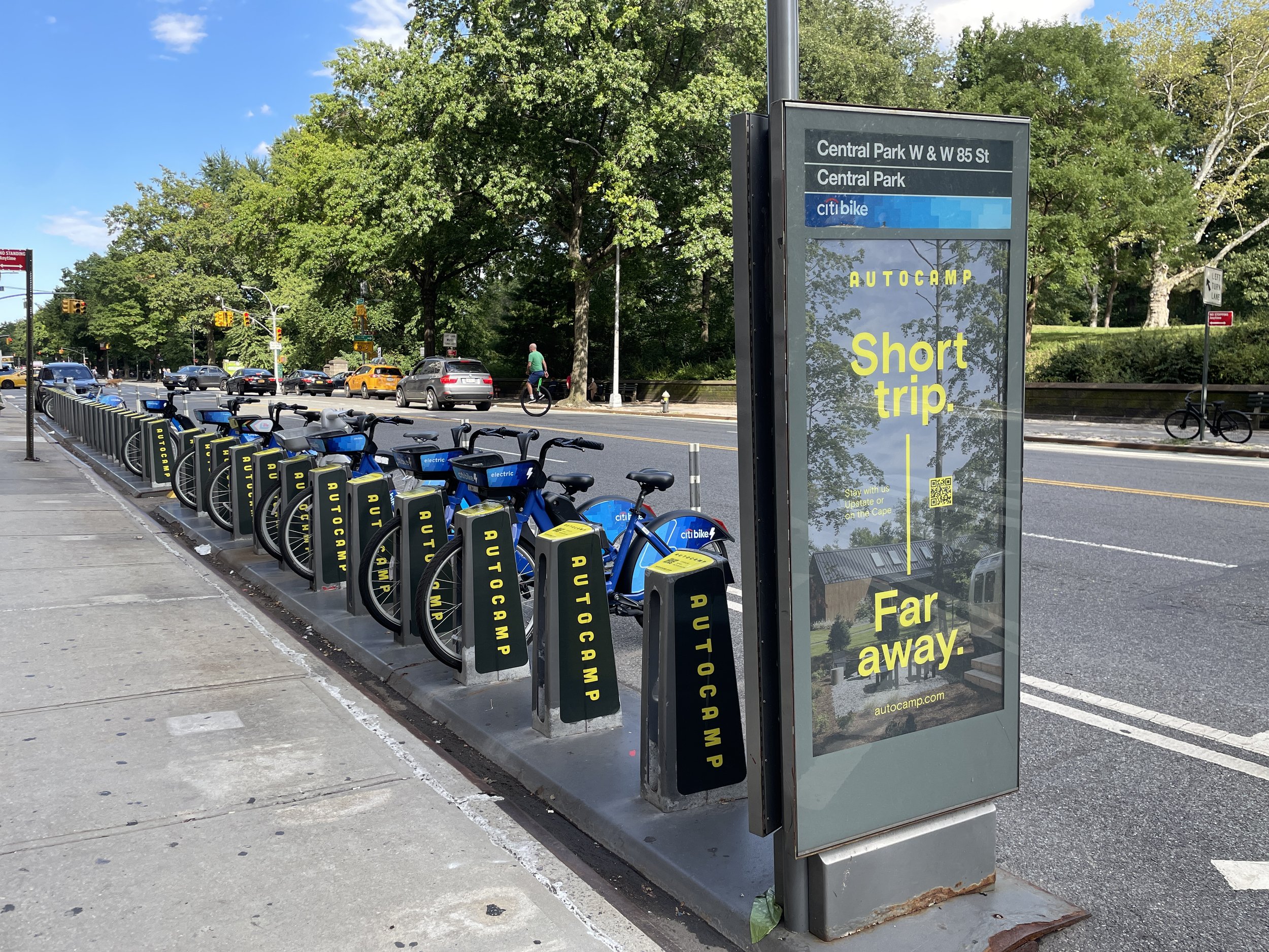 CitiBike X Autocamp sponsorship