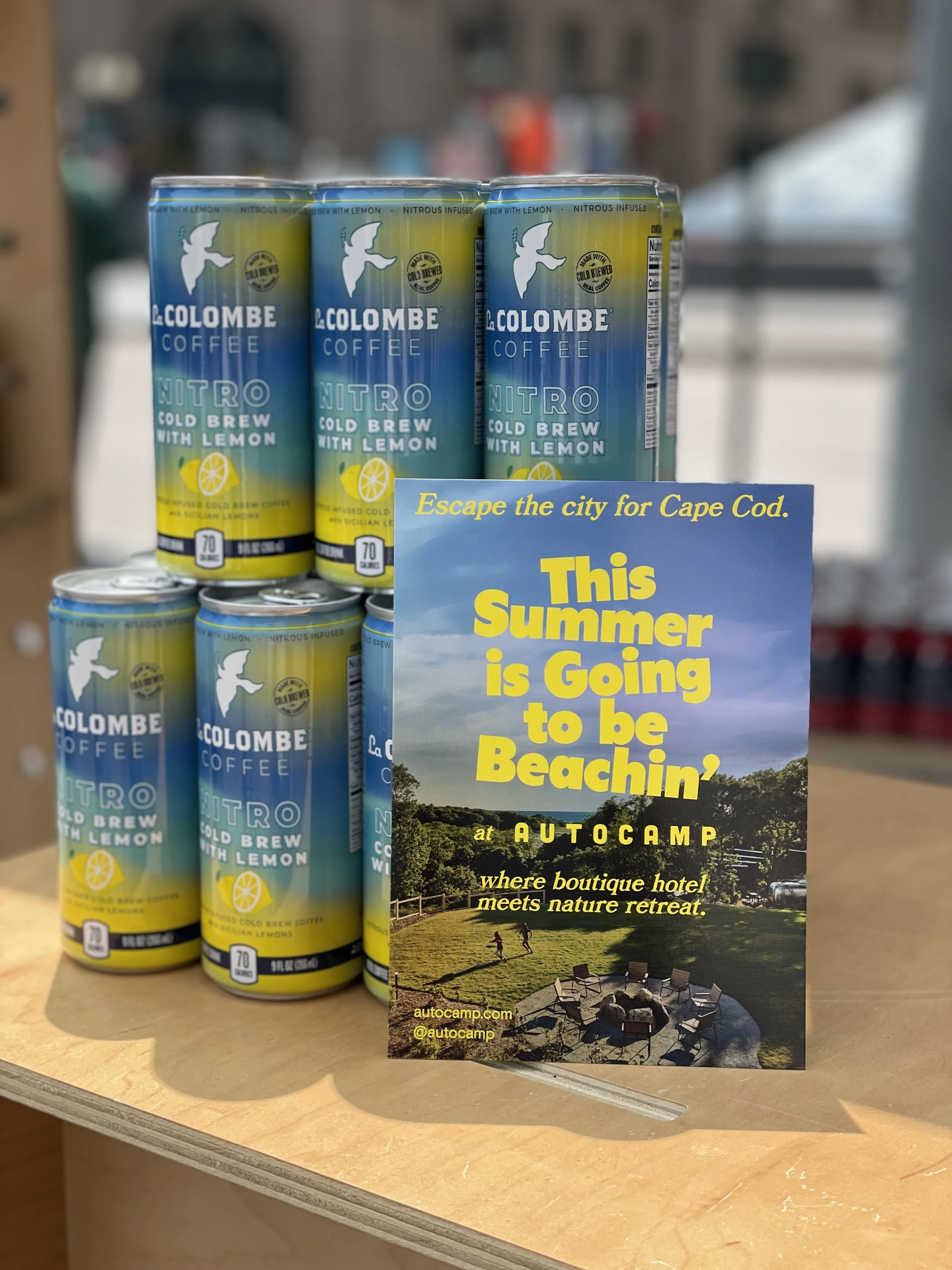 La Colombe X AutoCamp brand partnership activation