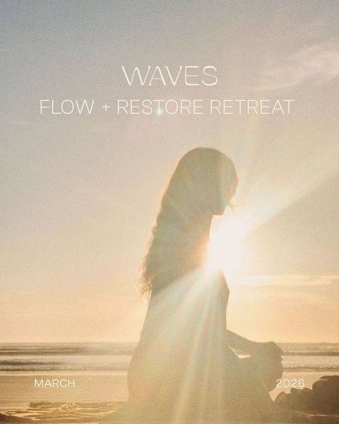 FLOW + RESTORE RETREAT: MAR 20 - 22  2026 

This boutique retreat has been carefully curated for those looking to slow down, to rejuvenate the soul, and reconnect with nature and like-minded individuals. An opportunity for you to take a step back fro