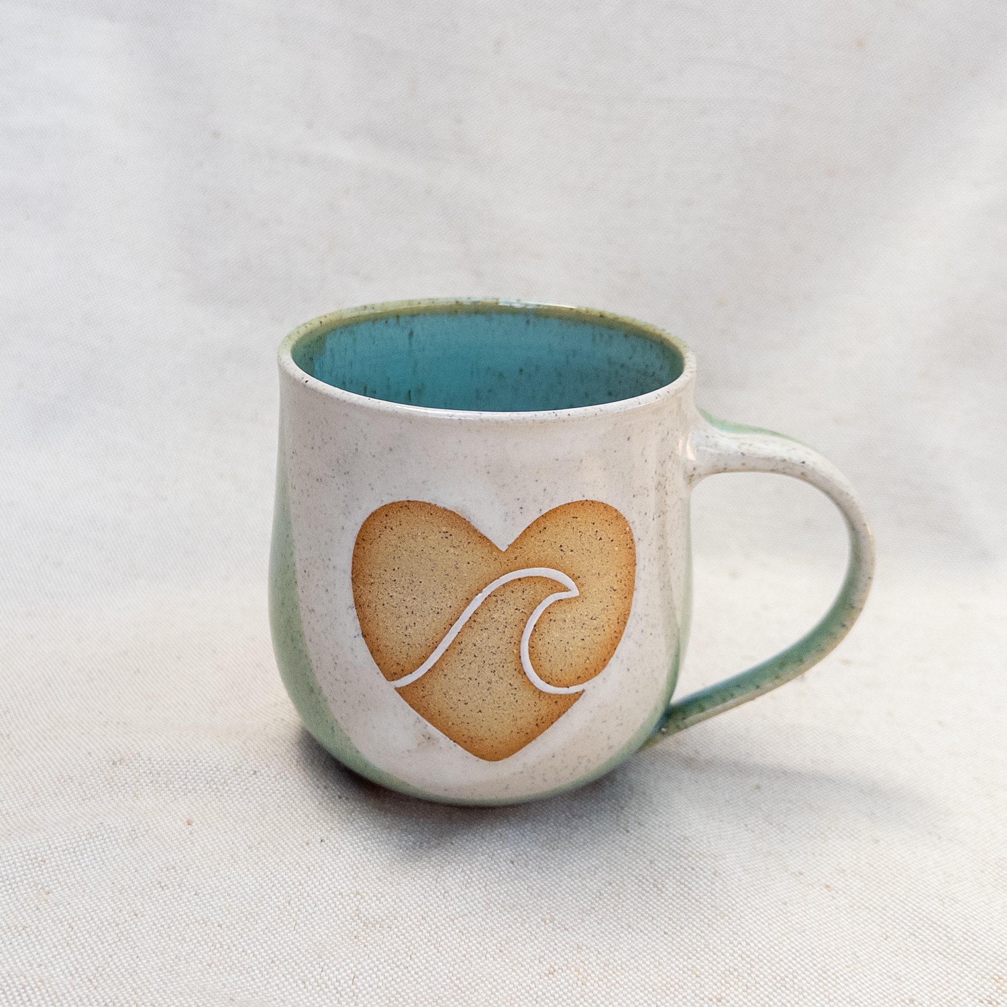Ocean Lover Belly Mug